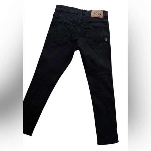 Boss Men’s Delaware Slim fit  Black Denim Size 33X32 - Picture 3 of 11